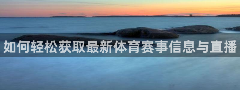 如何轻松获取最新体育赛事信息与直播